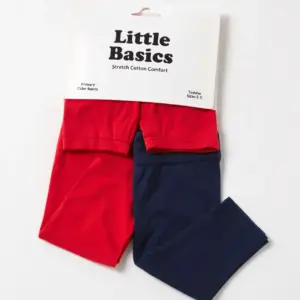 Girls' Basic Cotton Leggings