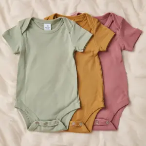 Unisex Baby Organic Bodysuit (3-Pack)