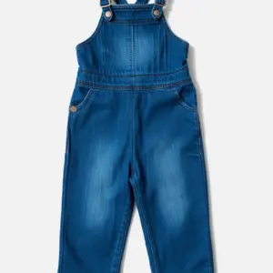 Girls' Denim Jumpsuit