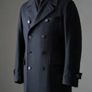 Men's Wool Blend Overcoat